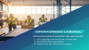 Lee más sobre el artículo ⭐ Se Solicitan Almacenistas y Auxiliares de Almacén en México