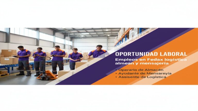 Lee más sobre el artículo Empleos en FedEx logistica almacen y mensajeria