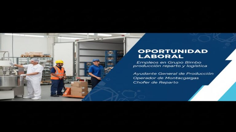 Lee más sobre el artículo Empleos en Grupo Bimbo produccion reparto y logistica