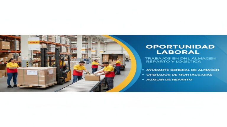 Lee más sobre el artículo Trabajos en DHL almacen reparto y logistica