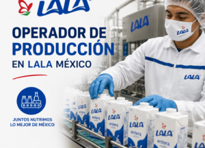 Lee más sobre el artículo 🥛 Operador de producción en Lala México